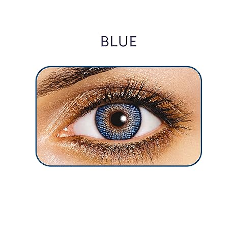 Freshlook One-Day Color - Daily Disposable Color Contact Lenses (-00.00, Hazel, Pack of 10) | From Alcon