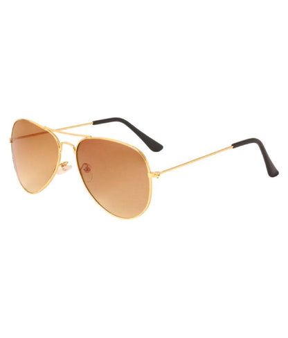 REDEX STYLISH AVIATOR  UNISEX BROWN COLOR SUNGLASS