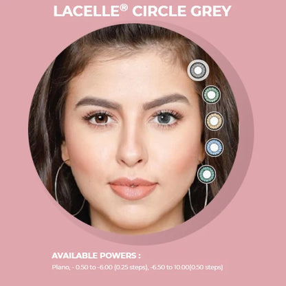 Bausch & lomb lacelle circle color lenses Monthly Disposable (2 lenses/box)