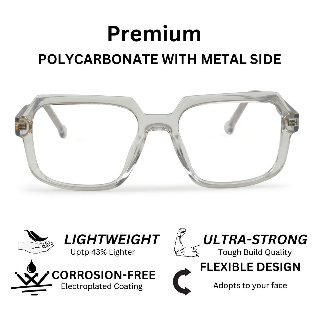Redex Full Rim Oversized Frame For Men & Women  (55 mm)