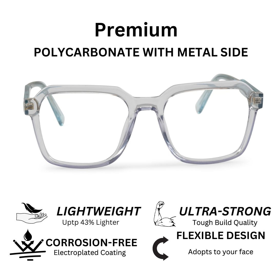 Redex Full Rim Oversized Frame For Men & Women  (55 mm)