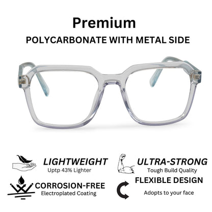 Redex Full Rim Oversized Frame For Men & Women  (55 mm)