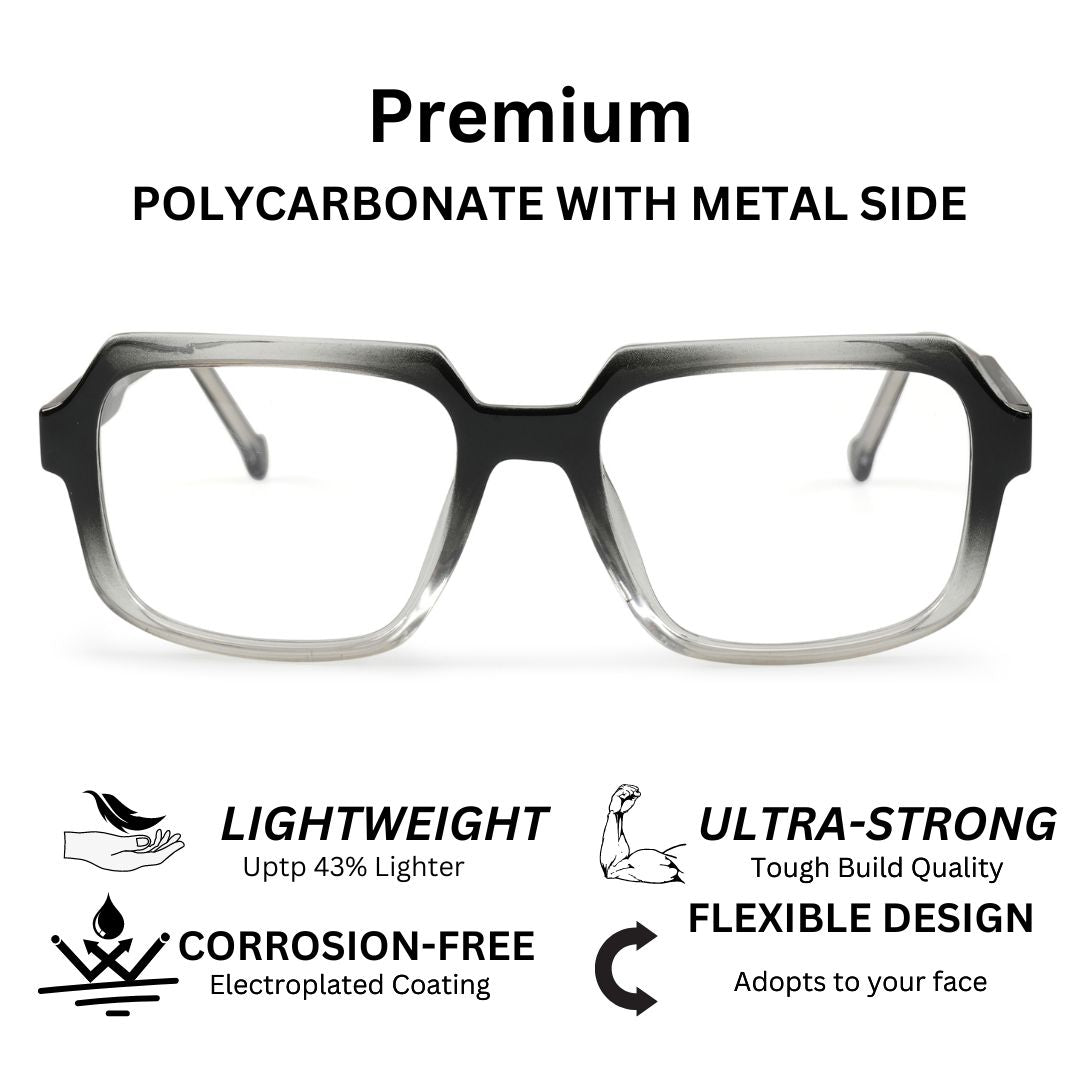 Redex Full Rim Oversized Frame For Men & Women  (55 mm)