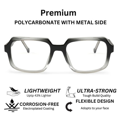 Redex Full Rim Oversized Frame For Men & Women  (55 mm)