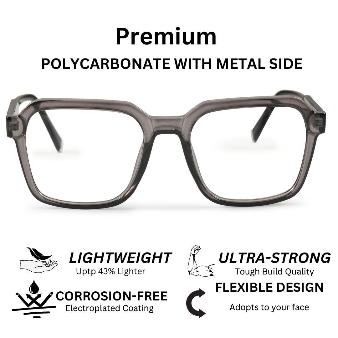 Redex Full Rim Oversized Frame For Men & Women  (55 mm)