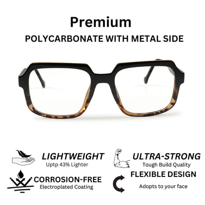 Redex Full Rim Oversized Frame For Men & Women  (55 mm)