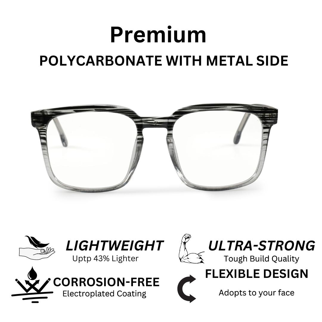 Redex Full Rim Oversized Frame For Men & Women  (55 mm)