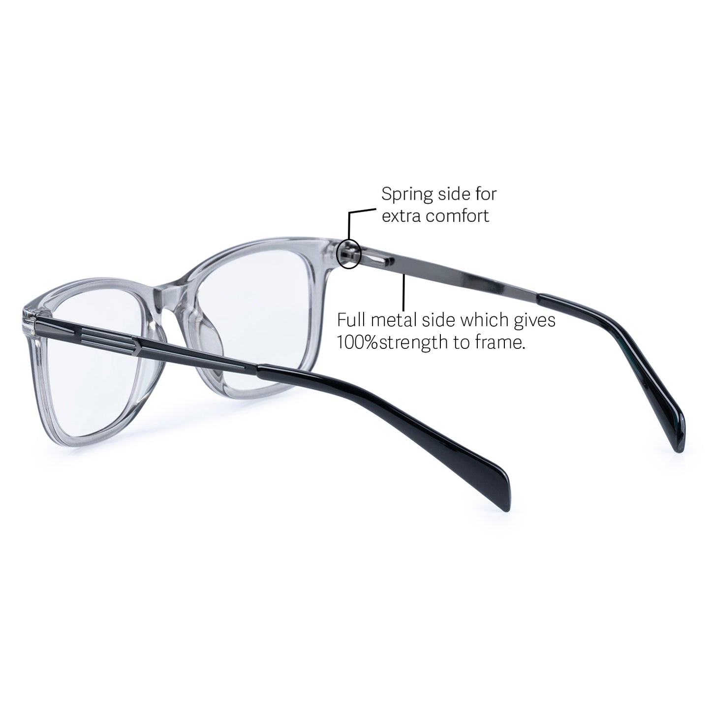 Redex Bluecut Reading Full Frame Glass For Unisex