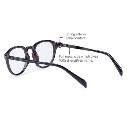 Redex Bluecut Reading Full Frame Glass For Unisex