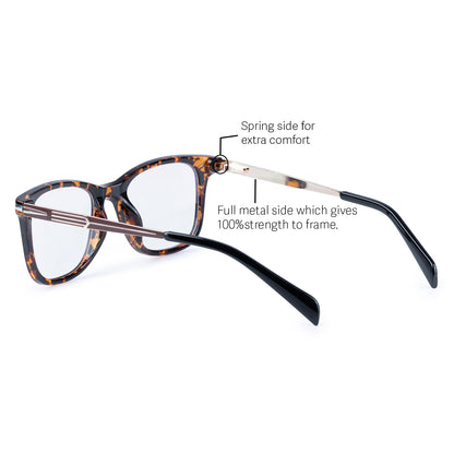 Redex Bluecut Reading Full Frame Glass For Unisex