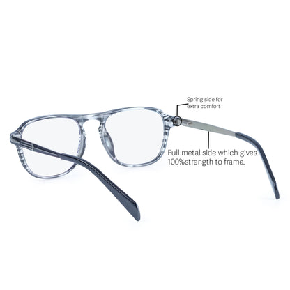 Redex  Full Rim Square Frame For Unisex