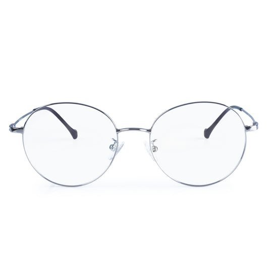 REDEX TRENDY  ROUND UNISEX SILVER COLOR FULL FRAME