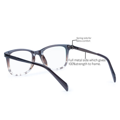 Redex  Full Rim Square Frame For Unisex