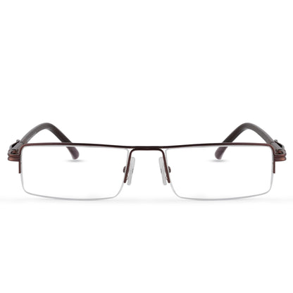 Redex Half Rim  Rectangle Reading Glasses For men or women