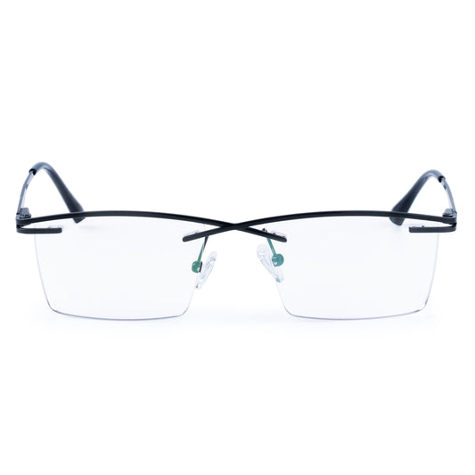 Redex  Bluecut Reading Rectangle Rimless Glass For Unisex