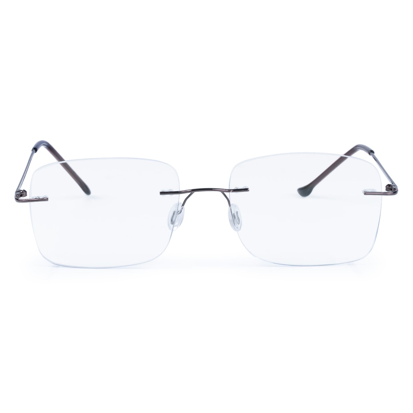 Redex  Bluecut Reading Big square Rimless Glass For Unisex