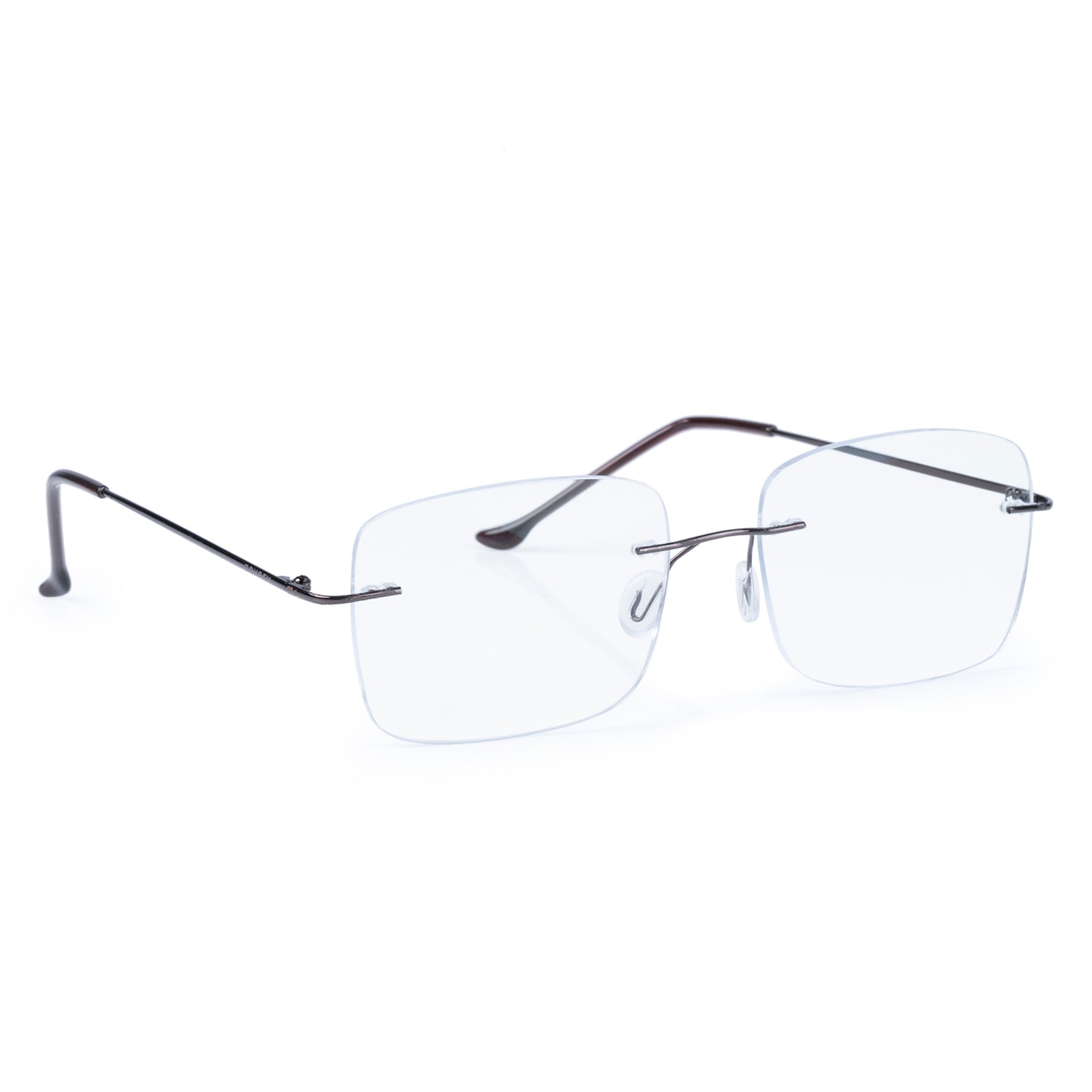 Redex  Bluecut Reading Big Square Rimless Glass For Unisex