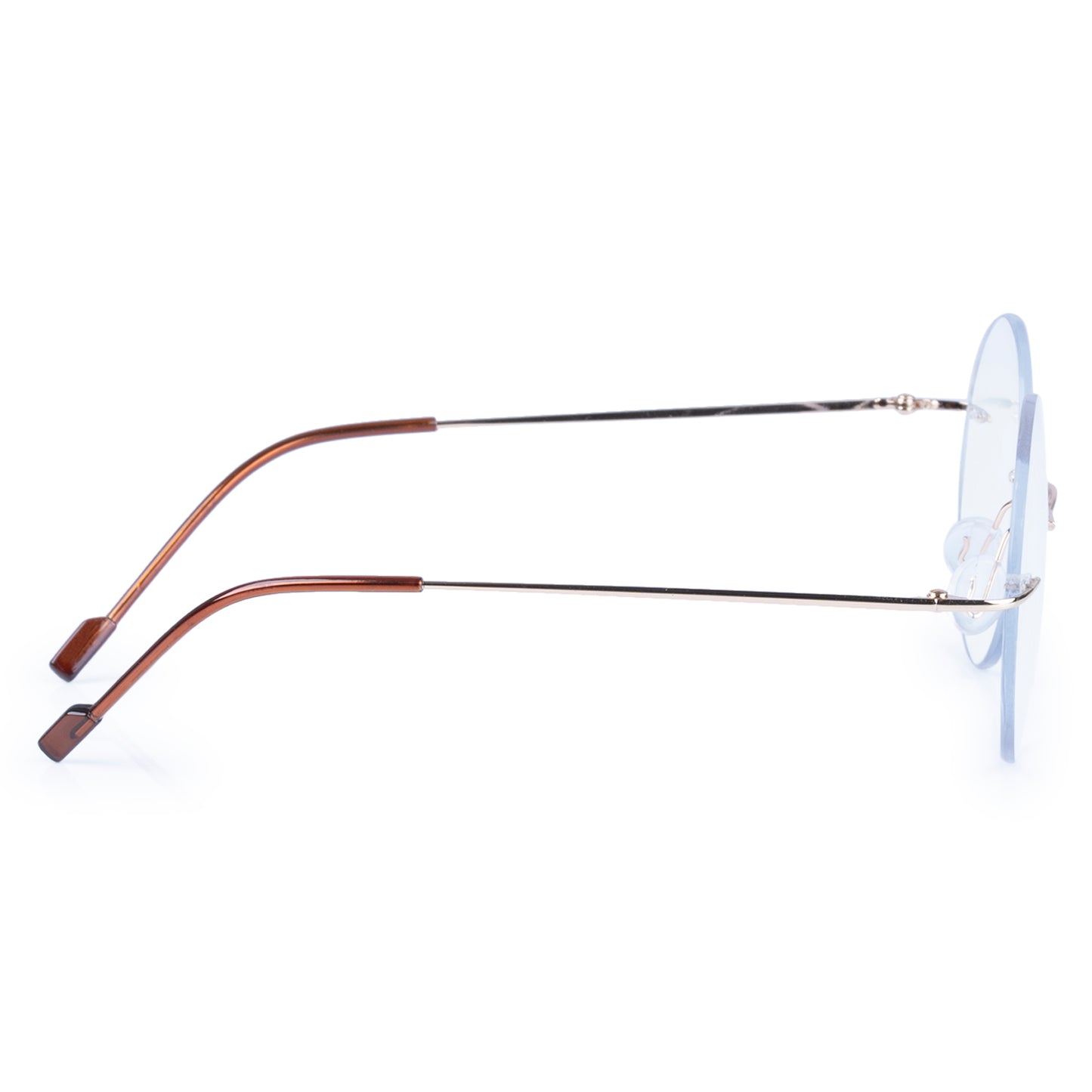 Redex  Bluecut Reading Round Rimless Glass For Unisex