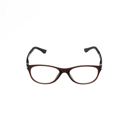 REDEX OVAL UNISEX BROWN COLOR FULL FRAME