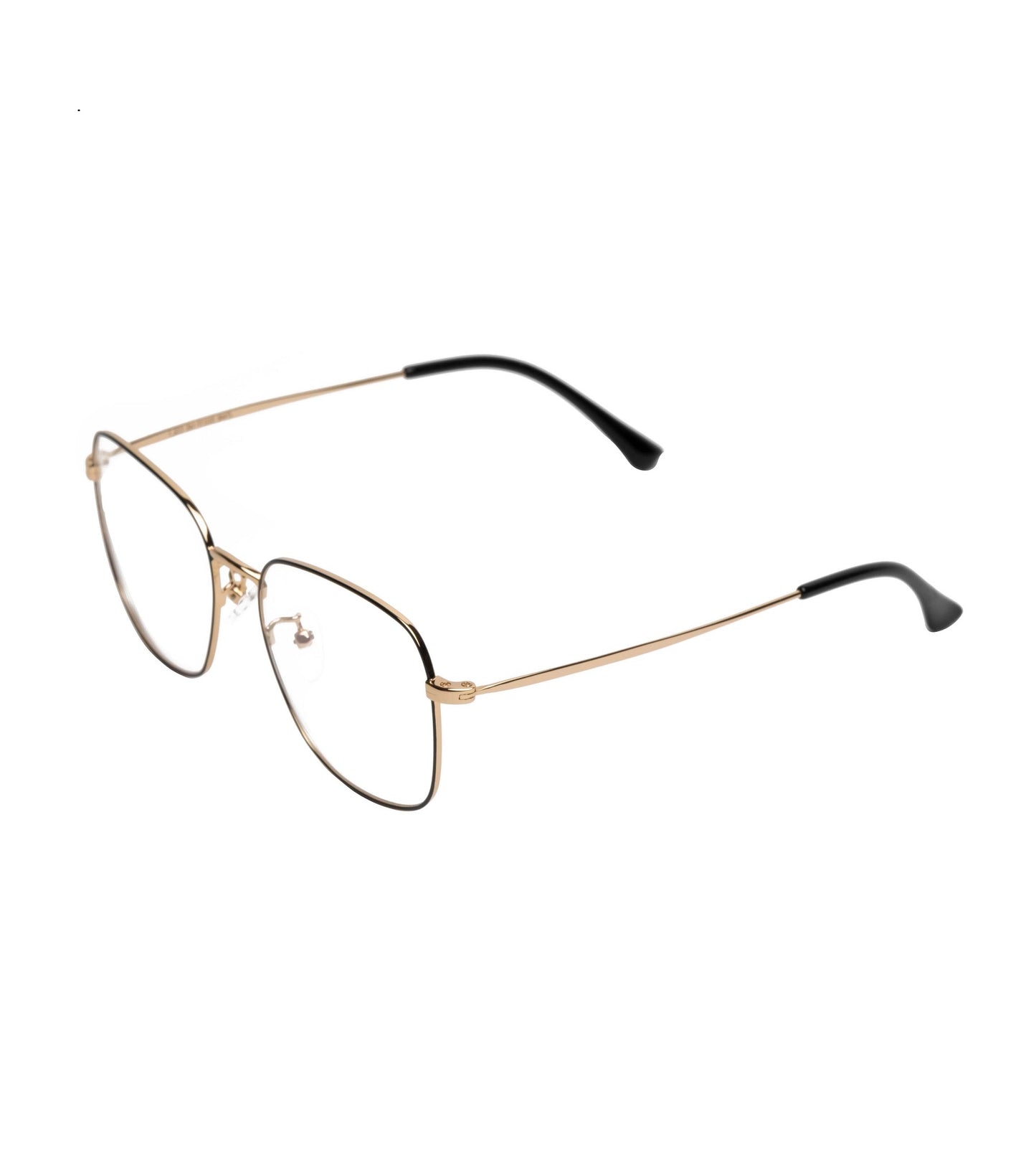 REDEX TRENDY  SQUARE UNISEX BLACK & GOLDEN COLOR FULL FRAME