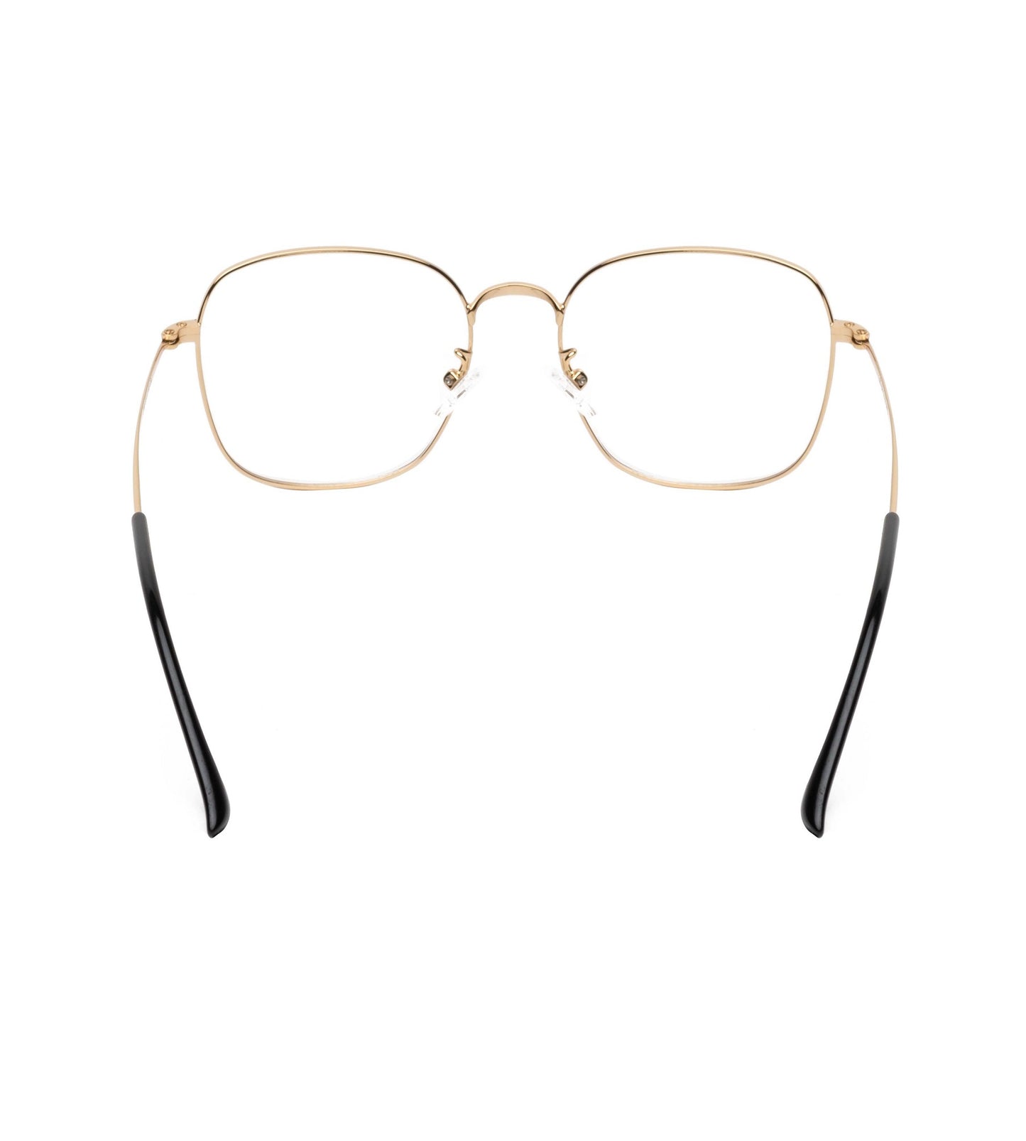 REDEX TRENDY  SQUARE UNISEX BLACK & GOLDEN COLOR FULL FRAME