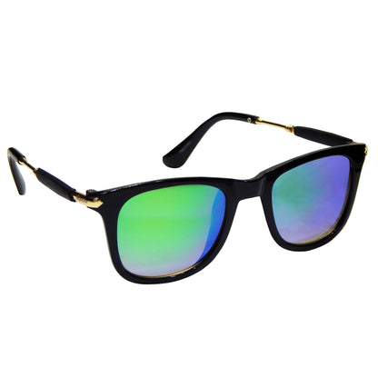 REDEX STYLISH MURCUR WAYFARER UNISEX GREEN  COLOR SUNGLASS