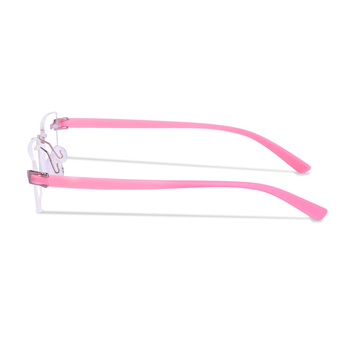 REDEX RECTUNGLAR UNISEX PINK COLOR RIMLESS FRAME