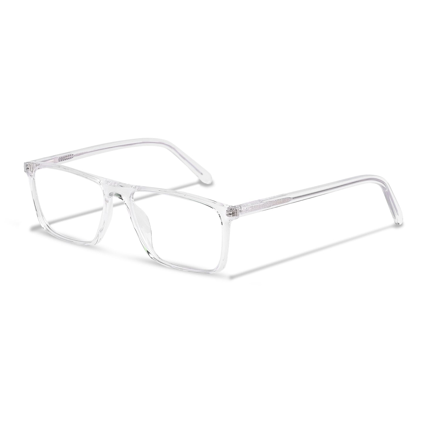 REDEX RECTANGLE TRENDY UNISEX TRANSPARENT  FULL FRAME