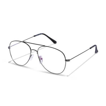 REDEX AVIATOR UNISEX GREY COLOR FULL FRAME