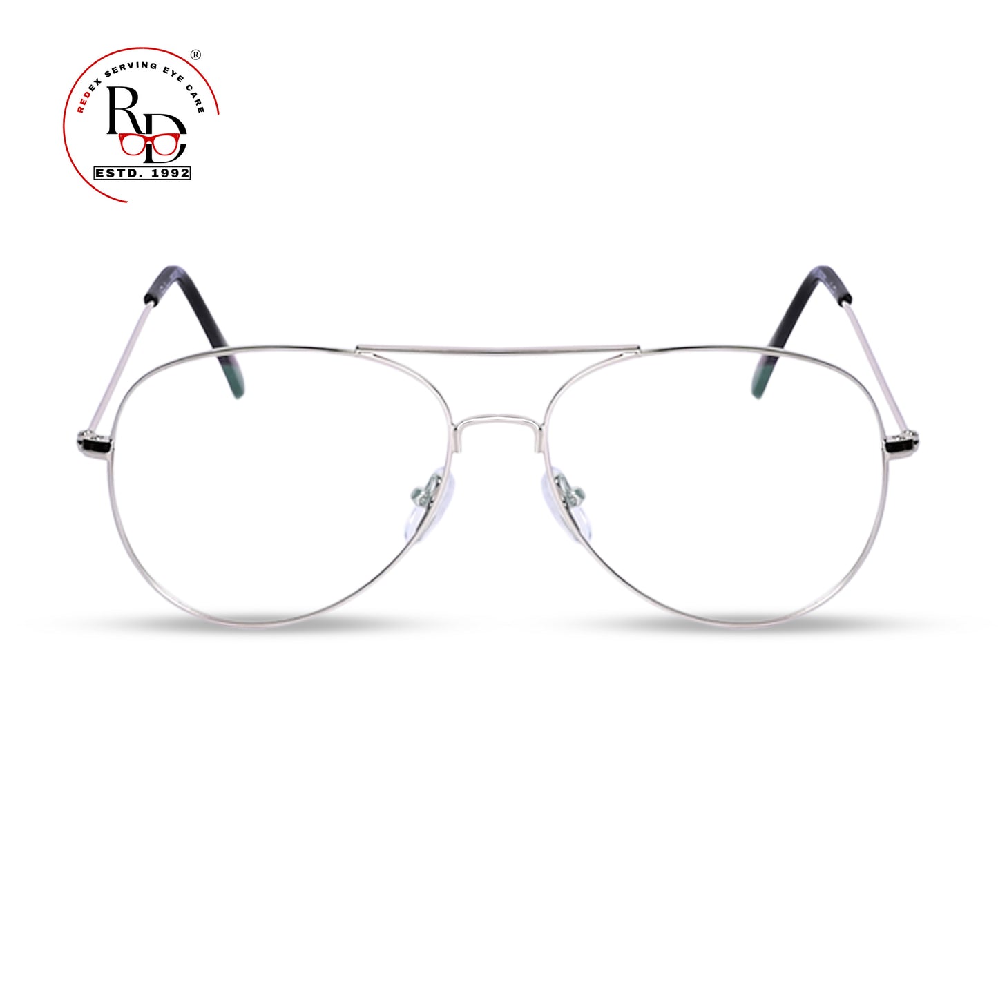 REDEX AVIATOR UNISEX SILVER COLOR FULL FRAME