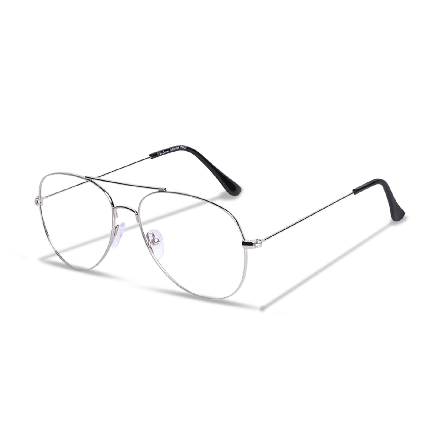 REDEX AVIATOR UNISEX SILVER COLOR FULL FRAME