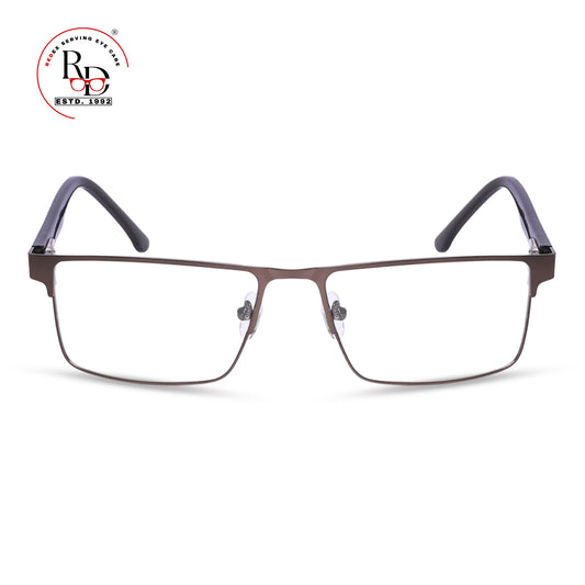 REDEX RECTUNGLAR UNISEX BROWN COLOR FULL FRAME