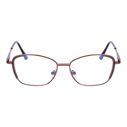 REDEX CAT-EYE UNISEX BROWN COLOR FULL FRAME