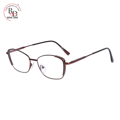 REDEX CAT-EYE UNISEX BROWN COLOR FULL FRAME