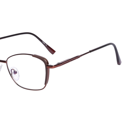 REDEX CAT-EYE UNISEX BROWN COLOR FULL FRAME