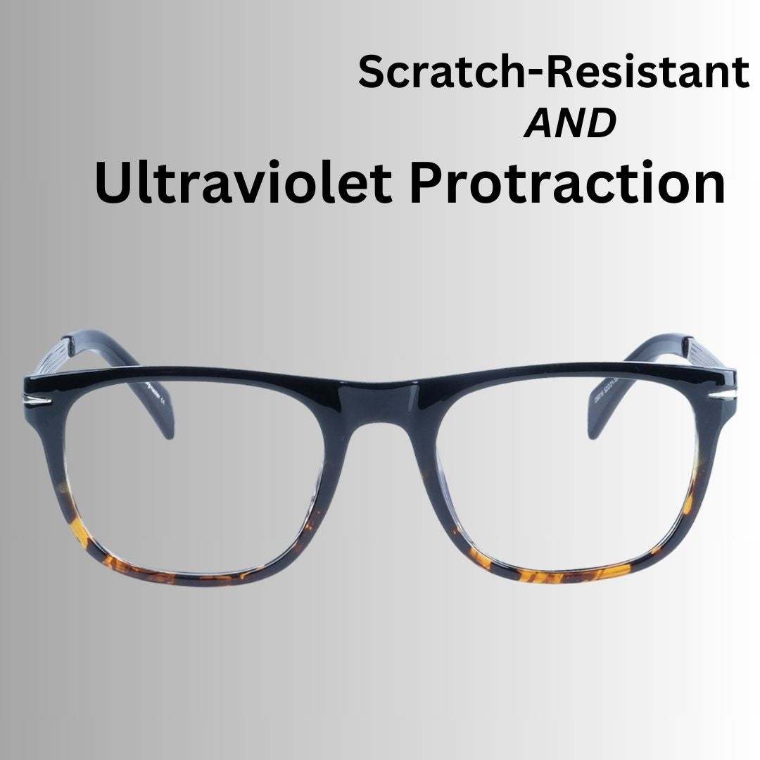Redex Full Rim  Rectangle  Reading Glasses For Unisex