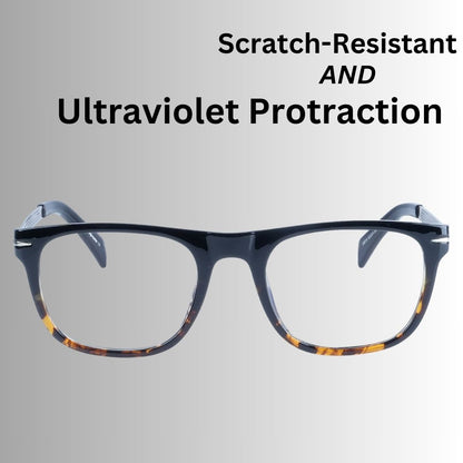 Redex Full Rim  Rectangle  Reading Glasses For Unisex