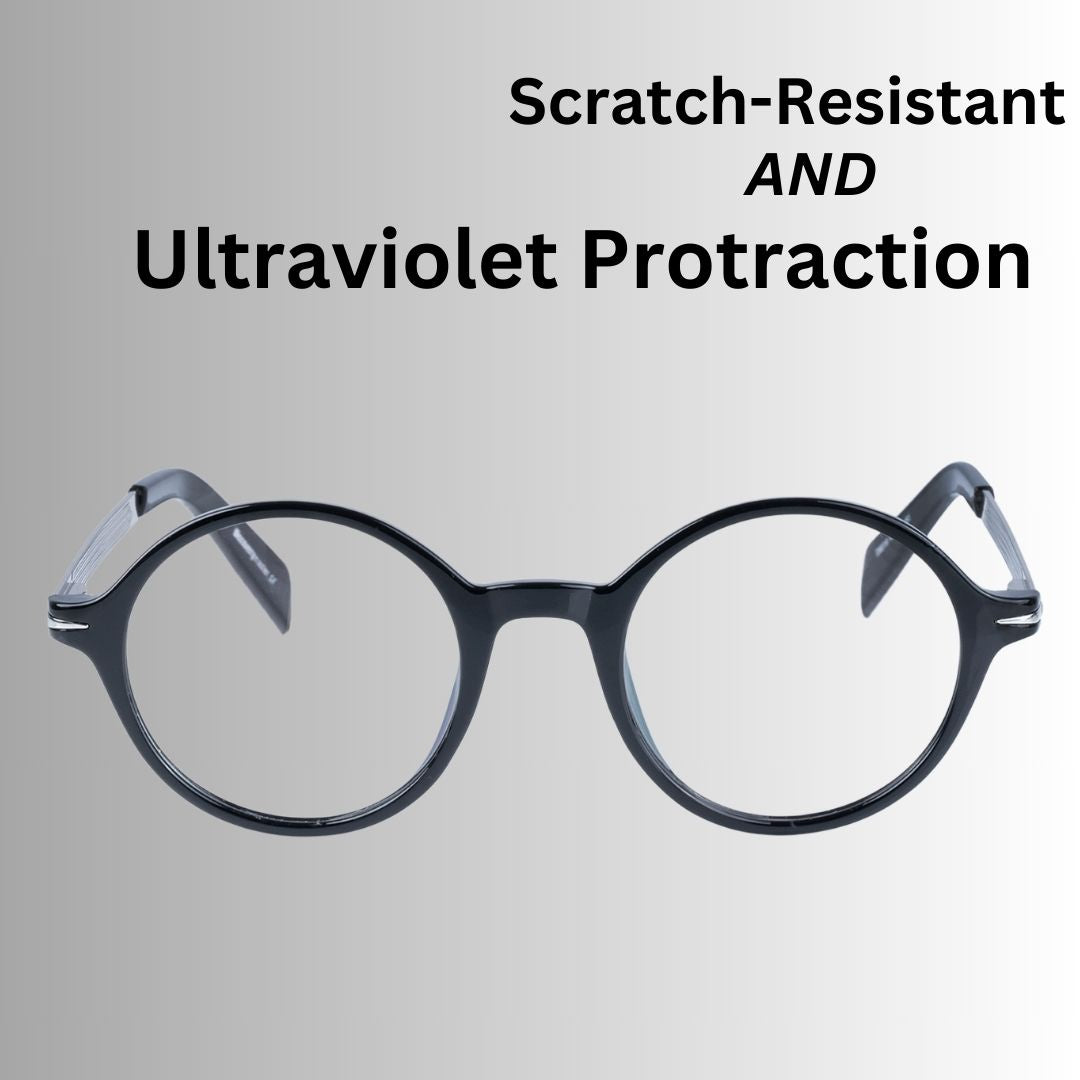 Redex Full Rim  Round Reading Glasses For Unisex
