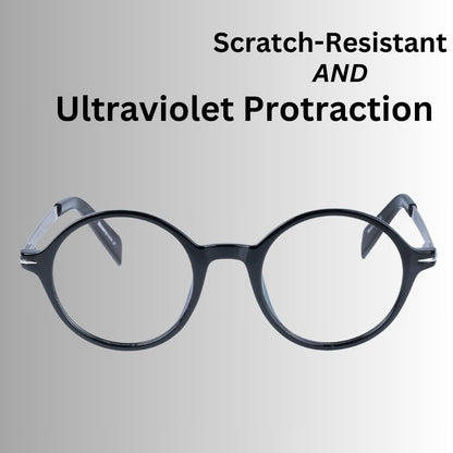 Redex Full Rim  Round Reading Glasses For Unisex
