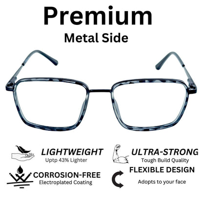 Redex Full Rim Frame Color  Multicolor  For Men & Women  (55 mm)