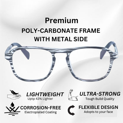 Redex Bluecut Reading Full Frame Glass For Unisex