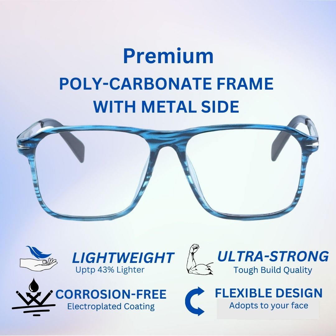 Redex Bluecut Reading Full Frame Glass For Unisex