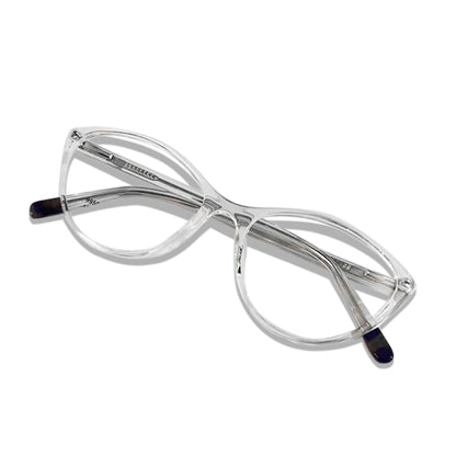 REDEX CAT-EYE TRENDY UNISEX TRANSPARENT  FULL FRAME