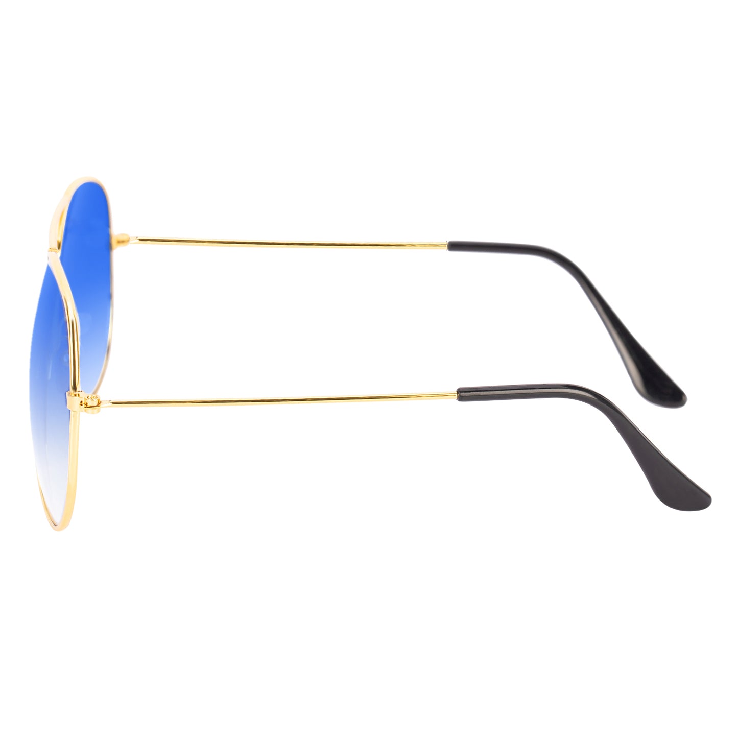 REDEX STYLISH AVIATOR  UNISEX GOLDEN  BLUE  COLOR SUNGLASS