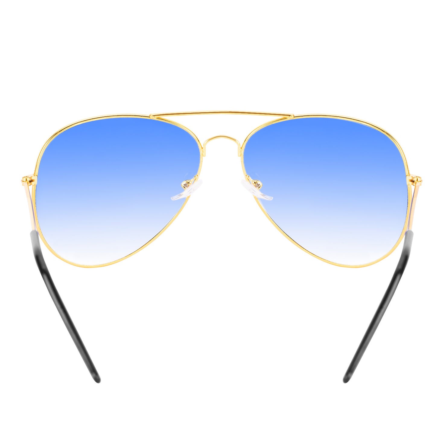 REDEX STYLISH AVIATOR  UNISEX GOLDEN  BLUE  COLOR SUNGLASS