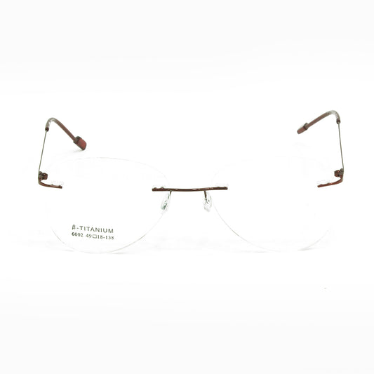 Rimless Aviator Anti Glare & Blue Cut Reading Glass For Unisex