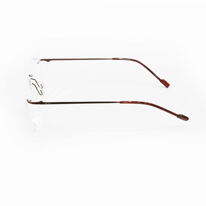 Rimless Aviator Anti Glare & Blue Cut Computer Glass For Men & Women (55 mm)