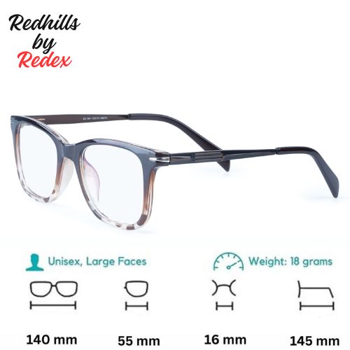 Redex  Full Rim Square Frame For Unisex