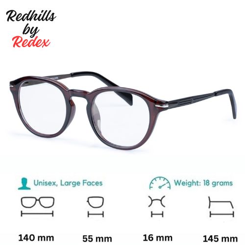 Redex Bluecut Reading Full Frame Glass For Unisex