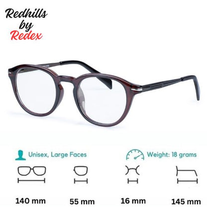 Redex Bluecut Reading Full Frame Glass For Unisex
